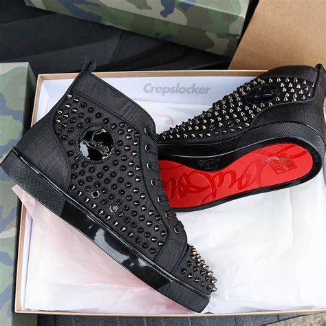 christian louboutin red bottom sneakers.